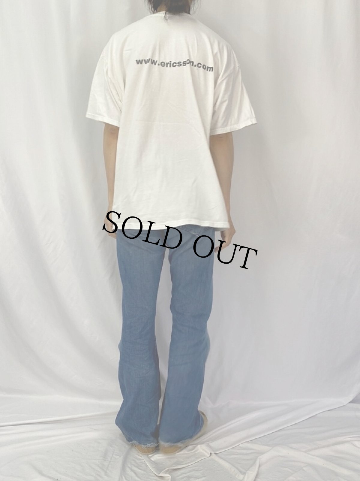 画像4: 2000's ERICSSON IT企業プリントTシャツ XL (4)