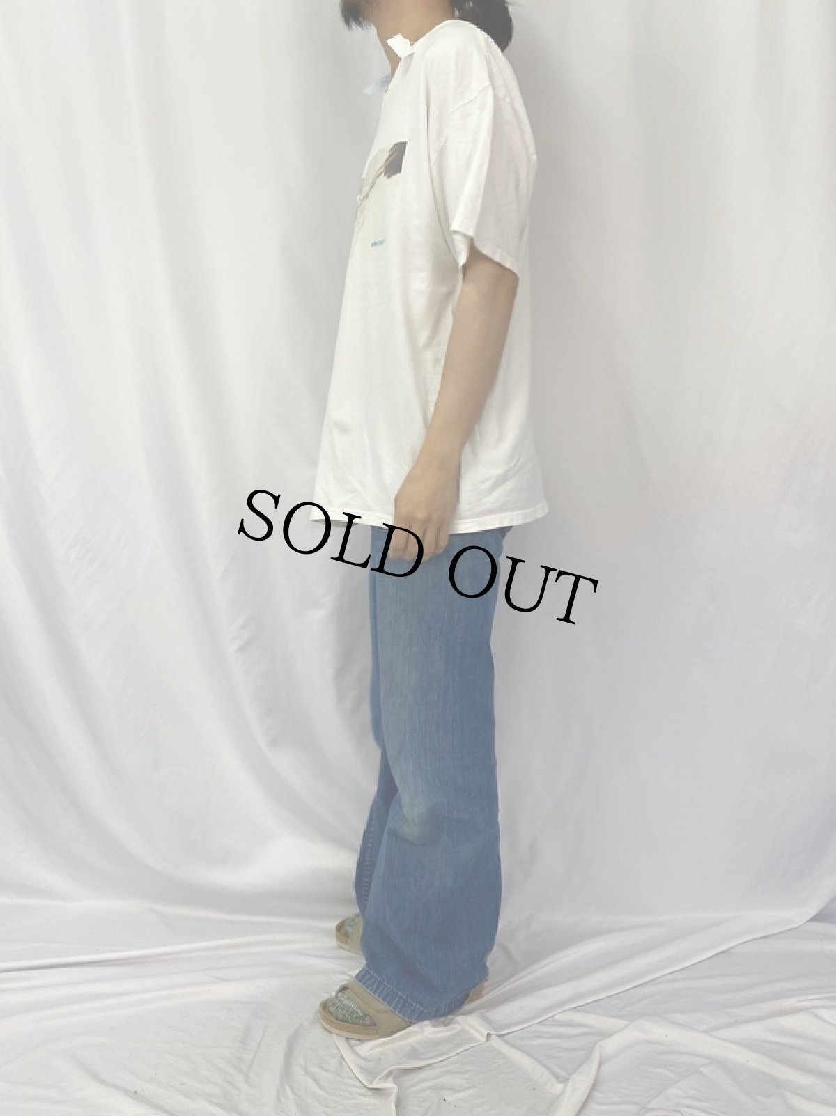 画像3: 2000's ERICSSON IT企業プリントTシャツ XL (3)