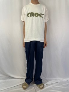 画像2: 90's USA製 "CROC" ワニプリントTシャツ L (2)