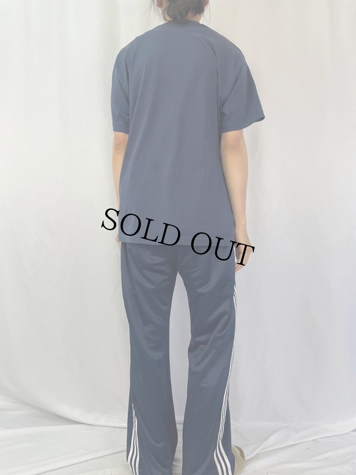 画像4: 90's USA製 "ETERNITY" プリントTシャツ NAVY XL (4)