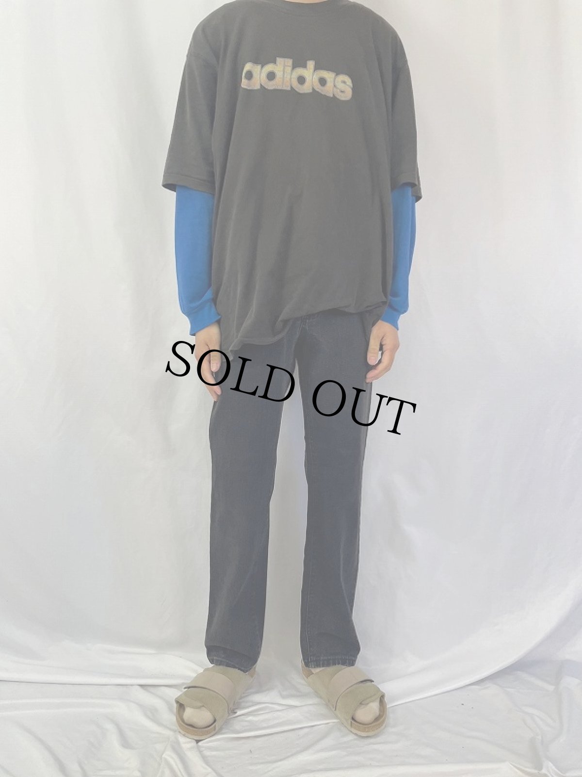 画像2: 90's Lee USA製 ブラックデニムパンツ W31 (2)