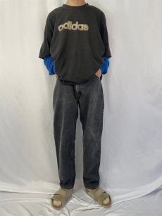 画像2: 90's Levi's 550 USA製 ブラックデニム W37 (2)