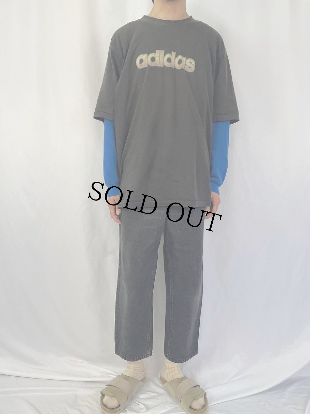 画像2: 90's Levi's 550 USA製 ブラックデニム W33 (2)