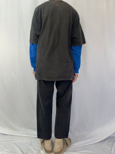 画像4: 90's Levi's 550 USA製 ブラックデニム W33 (4)