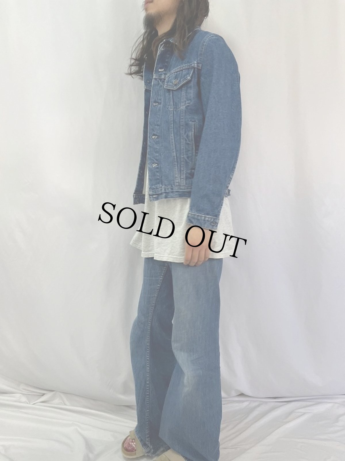 画像3: 80's EURO Levi's 71506-0217 FRANCE製 デニムジャケット SIZE38 (3)