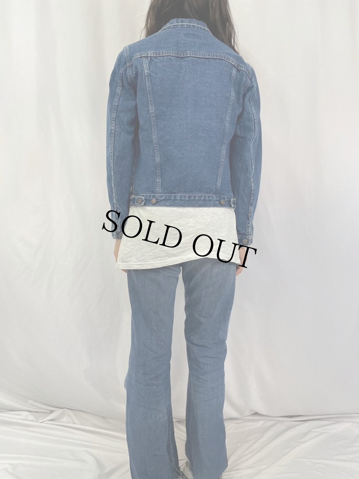 画像4: 80's EURO Levi's 71506-0217 FRANCE製 デニムジャケット SIZE38 (4)