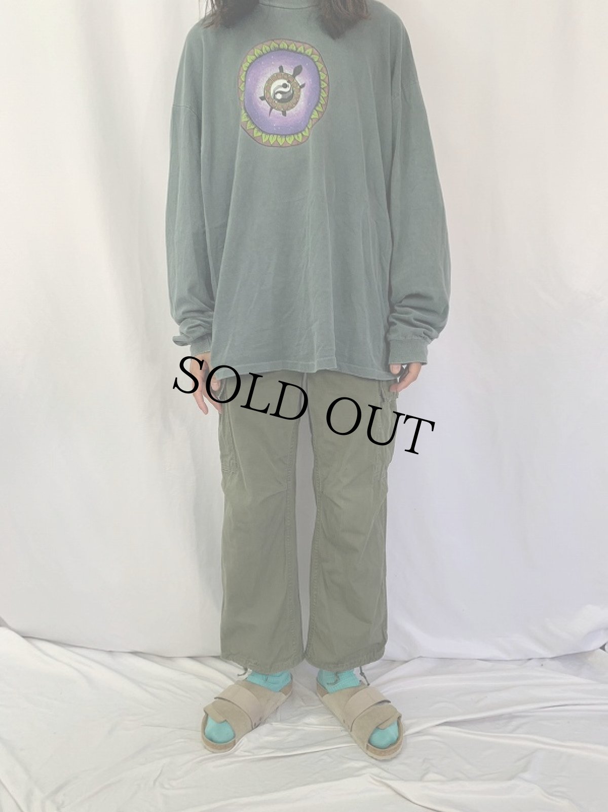 画像2: 60's U.S.ARMY ジャングルファティーグパンツ 4th SMALL-SHORT (2)