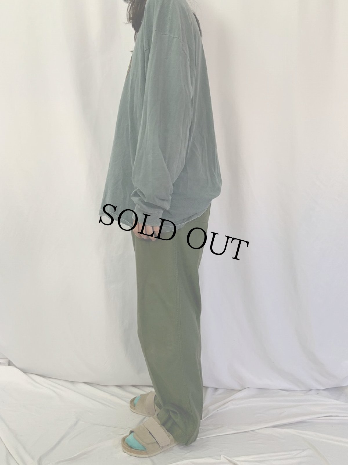 画像3: 50's U.S.NAVY ユーティリティーパンツ W32 (3)