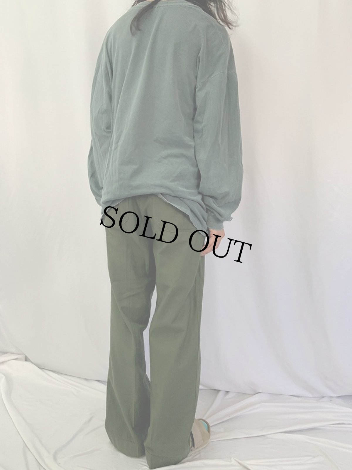 画像4: 50's U.S.NAVY ユーティリティーパンツ W32 (4)