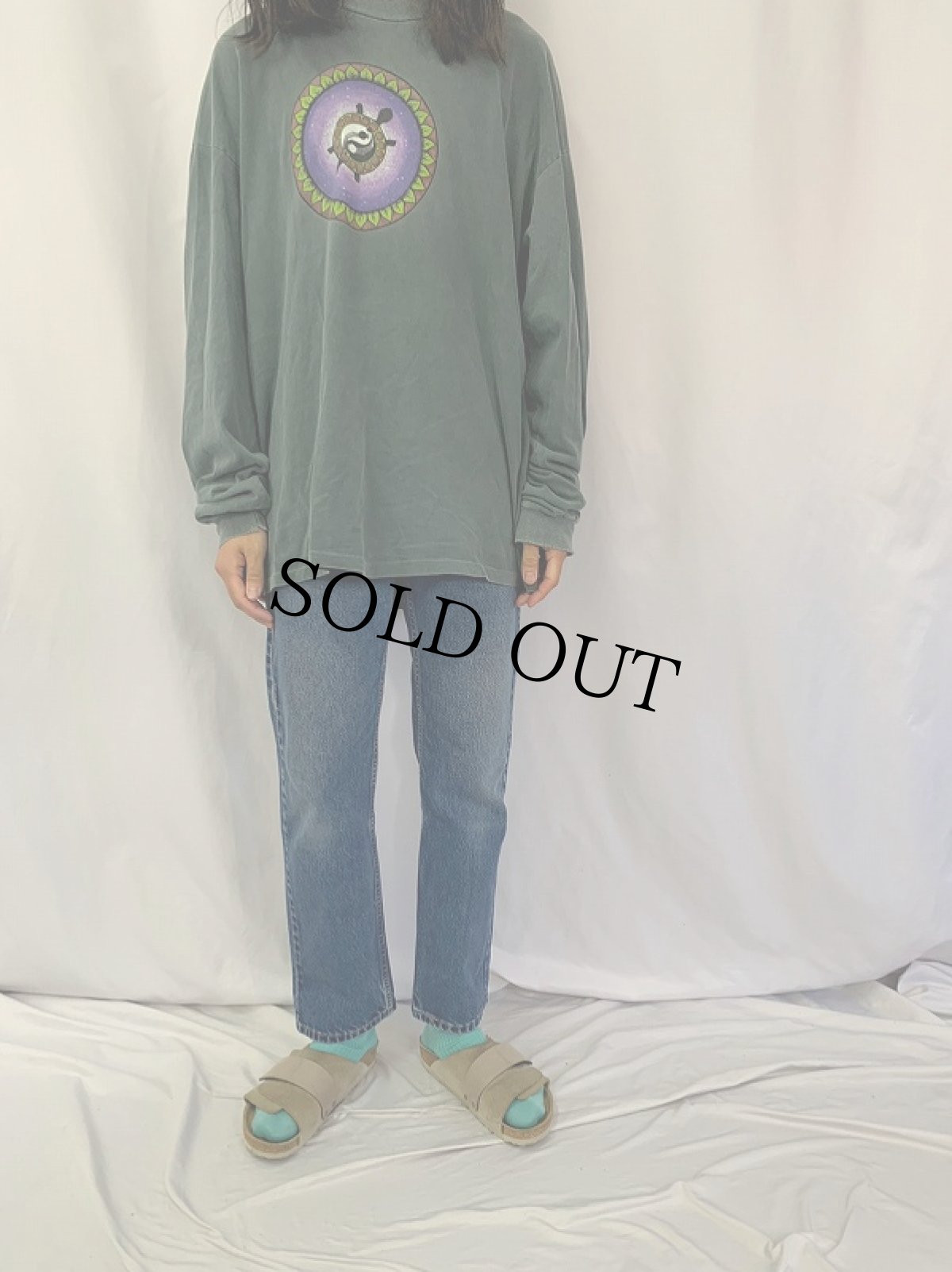 画像2: 90's Levi's 505 USA製 デニムパンツ W30 (2)