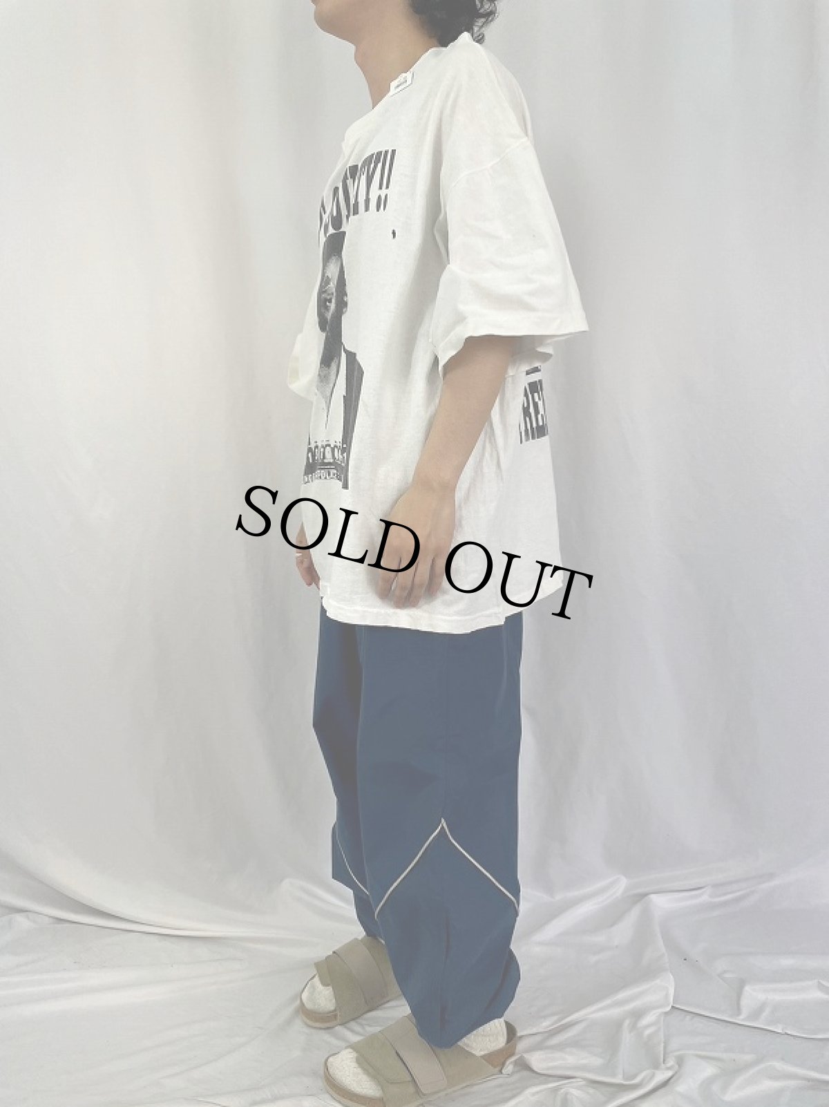 画像3: 90's O.J. Simpson "NOT GUILTY!!" フットボール選手プリントTシャツ XXL (3)