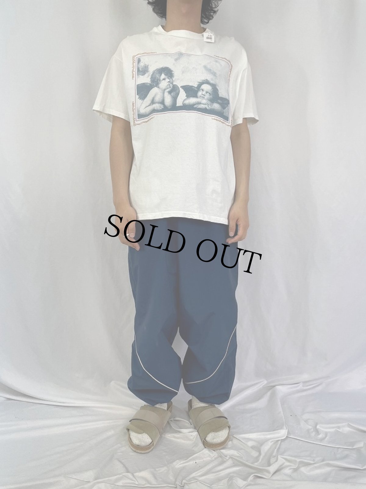 画像2: 90's Raffaello Santi アートプリントTシャツ L (2)