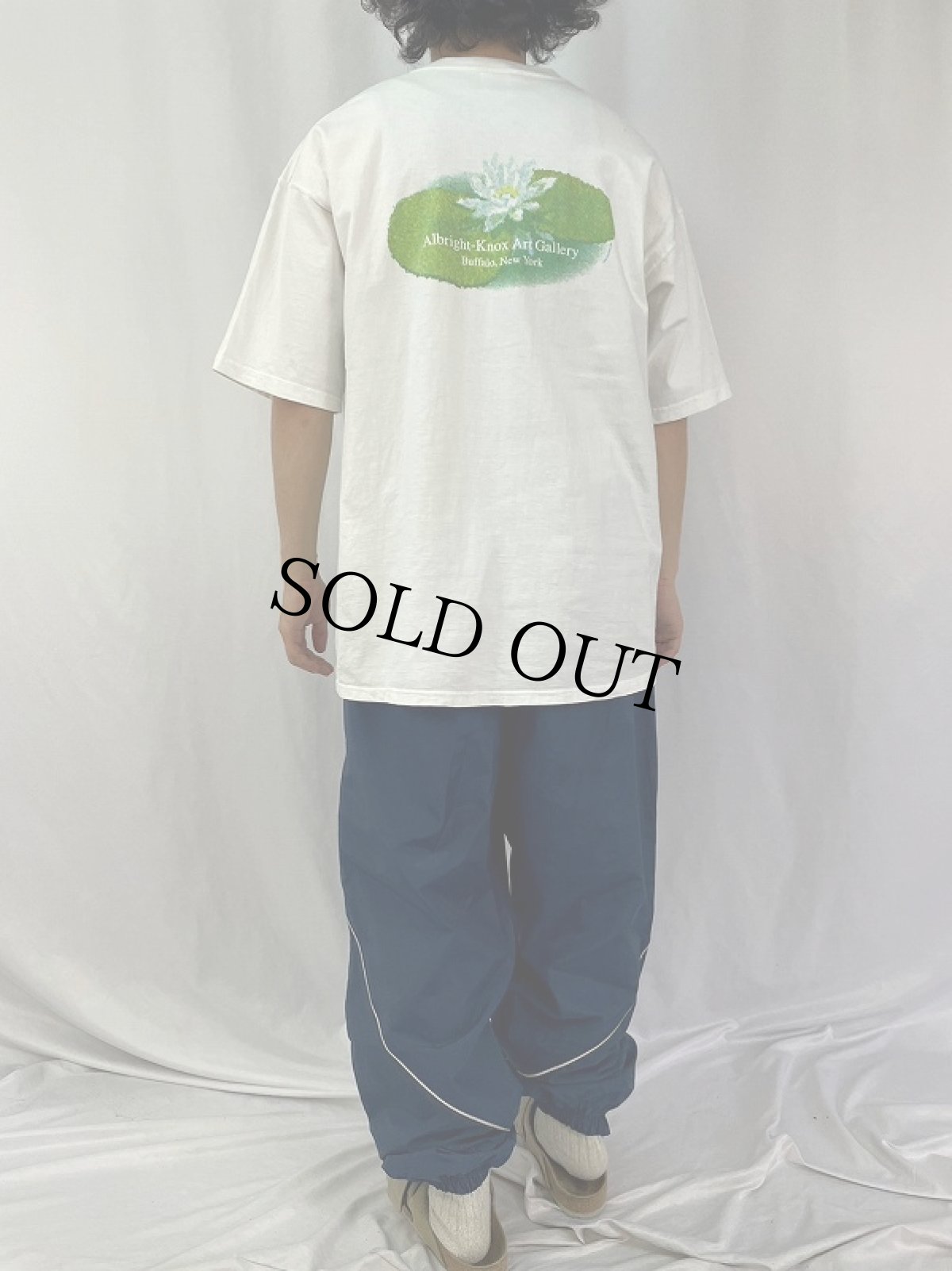画像4: 90's Albright-Knox Art Gallery "Monet at Giverny" 美術館プリントTシャツ XL (4)