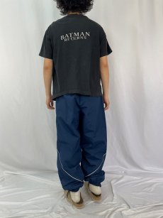 画像4: 90's BATMAN RETURNS USA製 キャラクタープリントTシャツ BLACK L  (4)