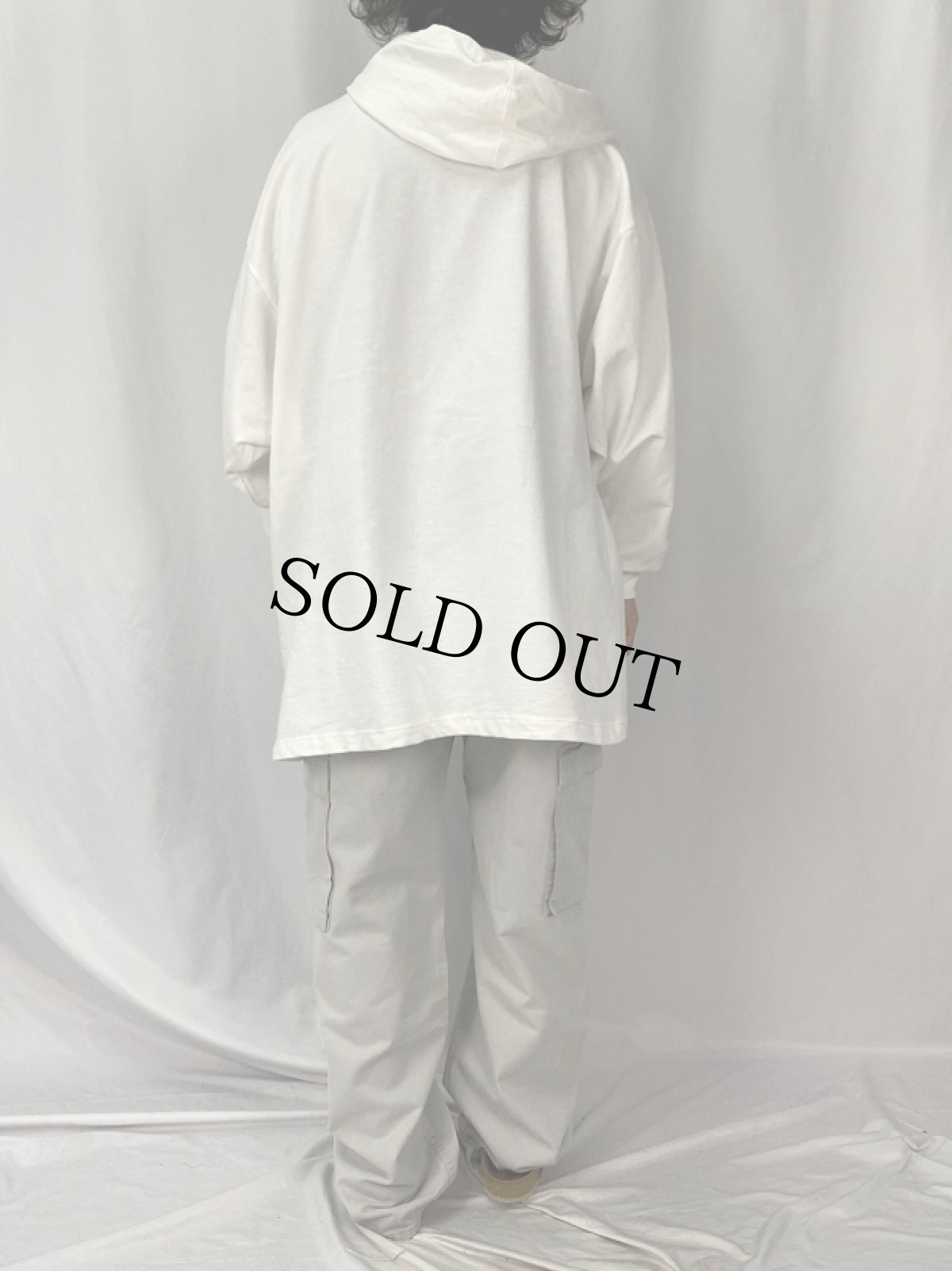 画像4: 90's USA製 レースアップフーディー  (4)