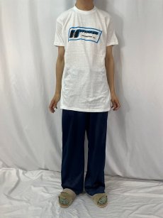 画像2: 70's USA製 "HUFFAKER ENGINEERING" 企業ロゴプリントTシャツ DEADSTOCK L (2)