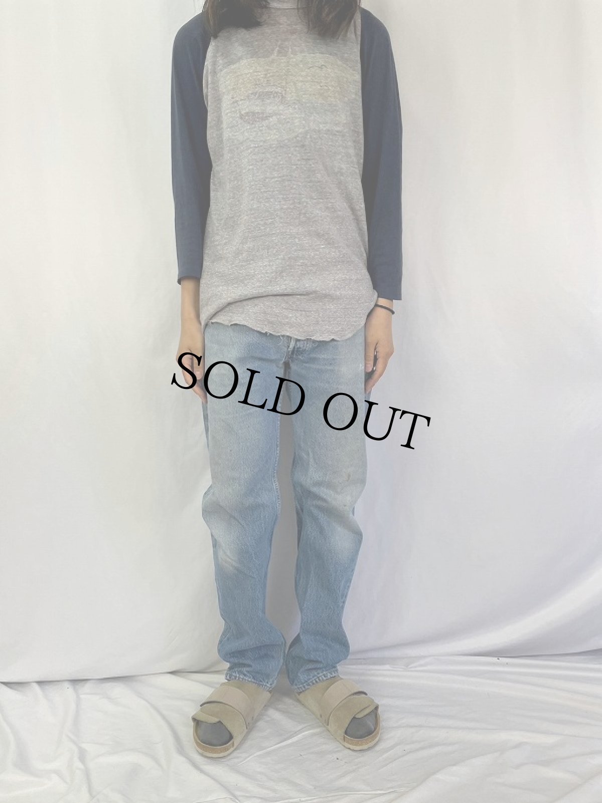 画像2: 90's Levi's 501 USA製 デニムパンツ W33 (2)