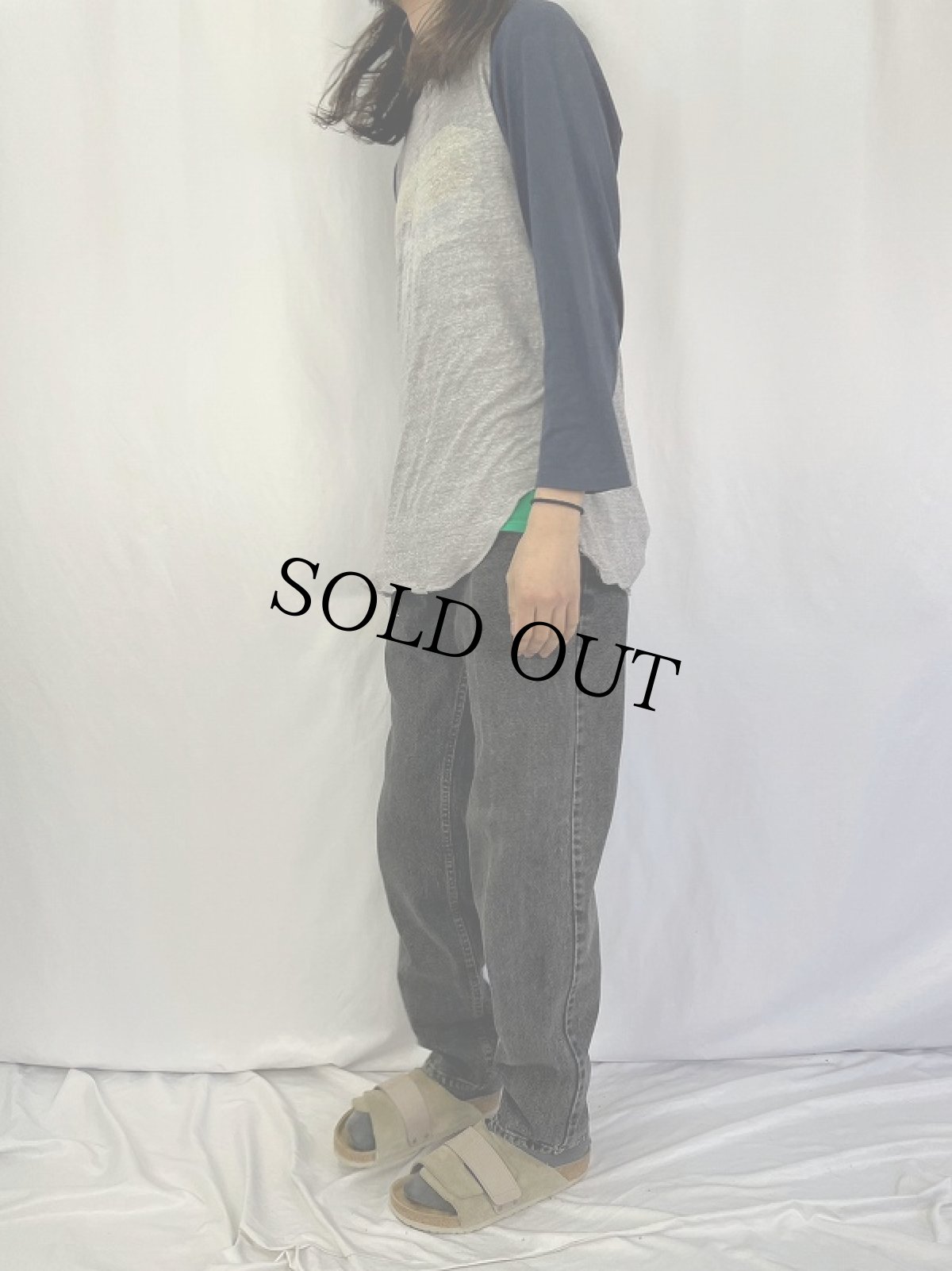 画像3: 80's Levi's 550 USA製 ブラックデニムパンツ W35 (3)