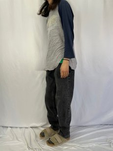 画像3: 80's Levi's 550 USA製 ブラックデニムパンツ W35 (3)