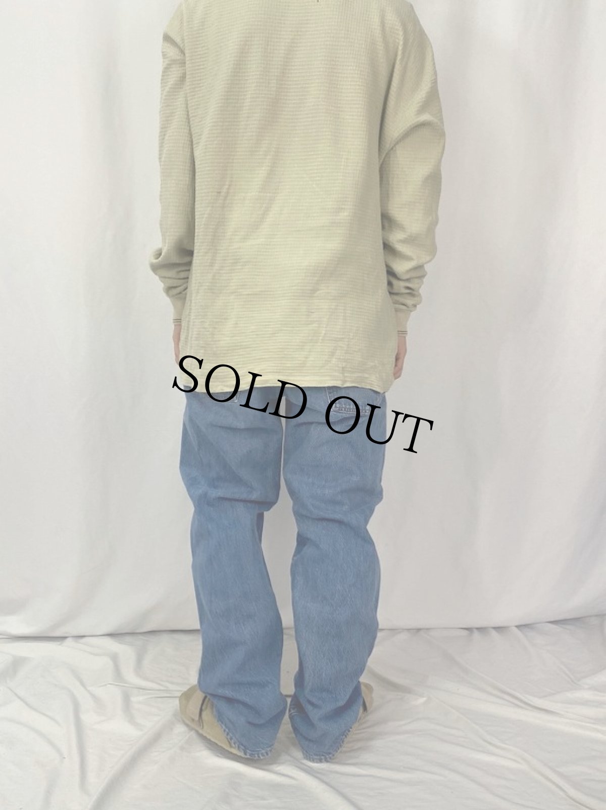 画像4: 90's Levi's 501 USA製 ブランクタブ デニムパンツ W37 (4)