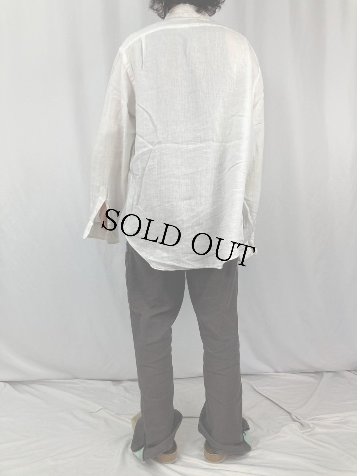 画像4: POLO Ralph Lauren リネンシャツ XL (4)