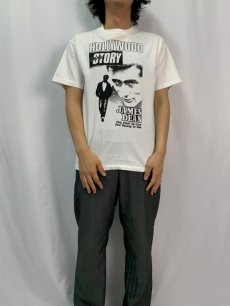 画像2: 90's JAMES DEAN USA製 "HOLLYWOOD COVER STORY" ハリウッドスタープリントTシャツ M (2)