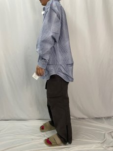 画像3: 【SALE】 COMFY OUTDOOR GARMENT "NEWSPAPER SHIRTS" BLACK CHECK 【L】 (3)