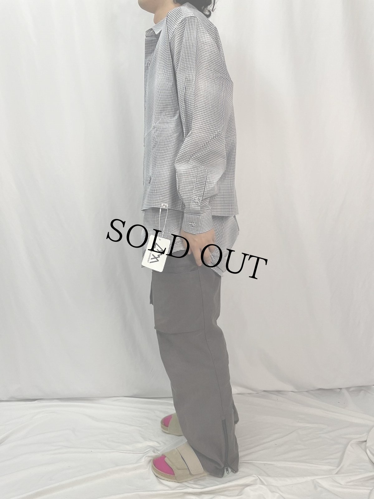 画像3: 【SALE】 COMFY OUTDOOR GARMENT "NEWSPAPER SHIRTS" BLUE CHECK 【M】 (3)