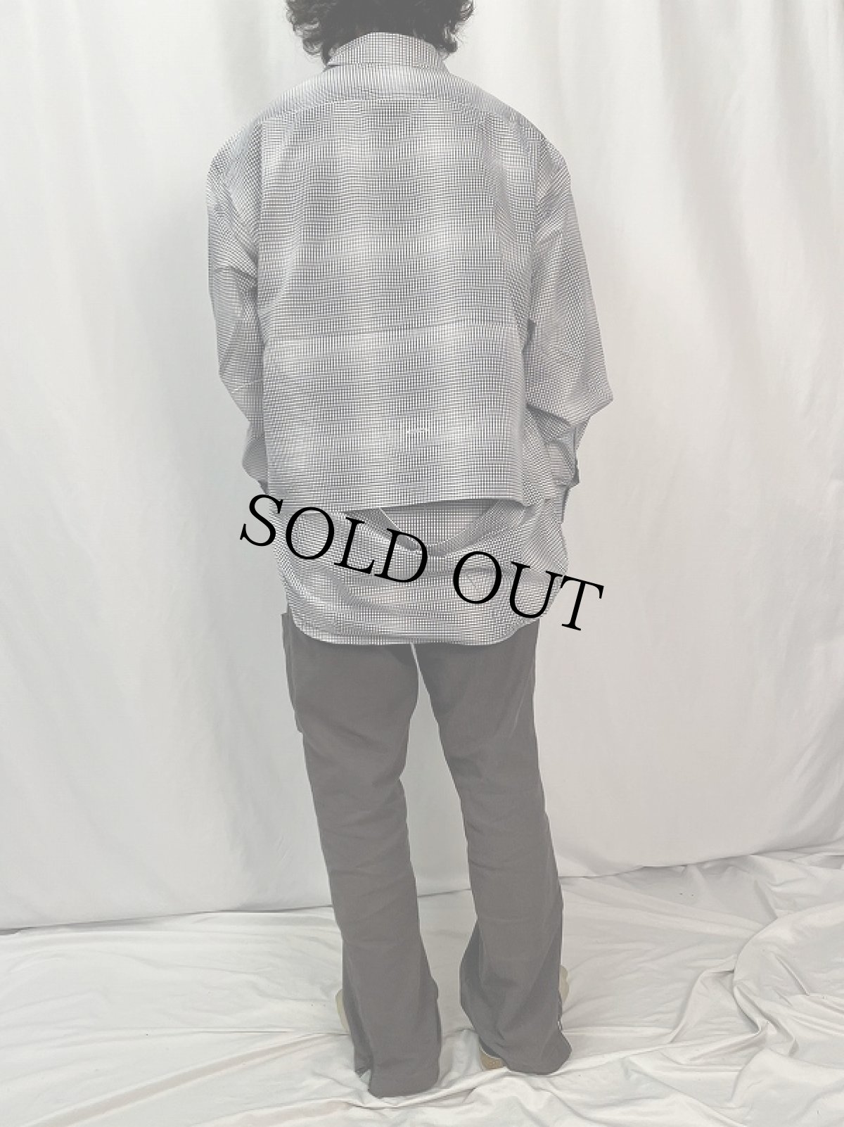 画像2: 【SALE】 COMFY OUTDOOR GARMENT "NEWSPAPER SHIRTS" BLUE CHECK 【M】 (2)