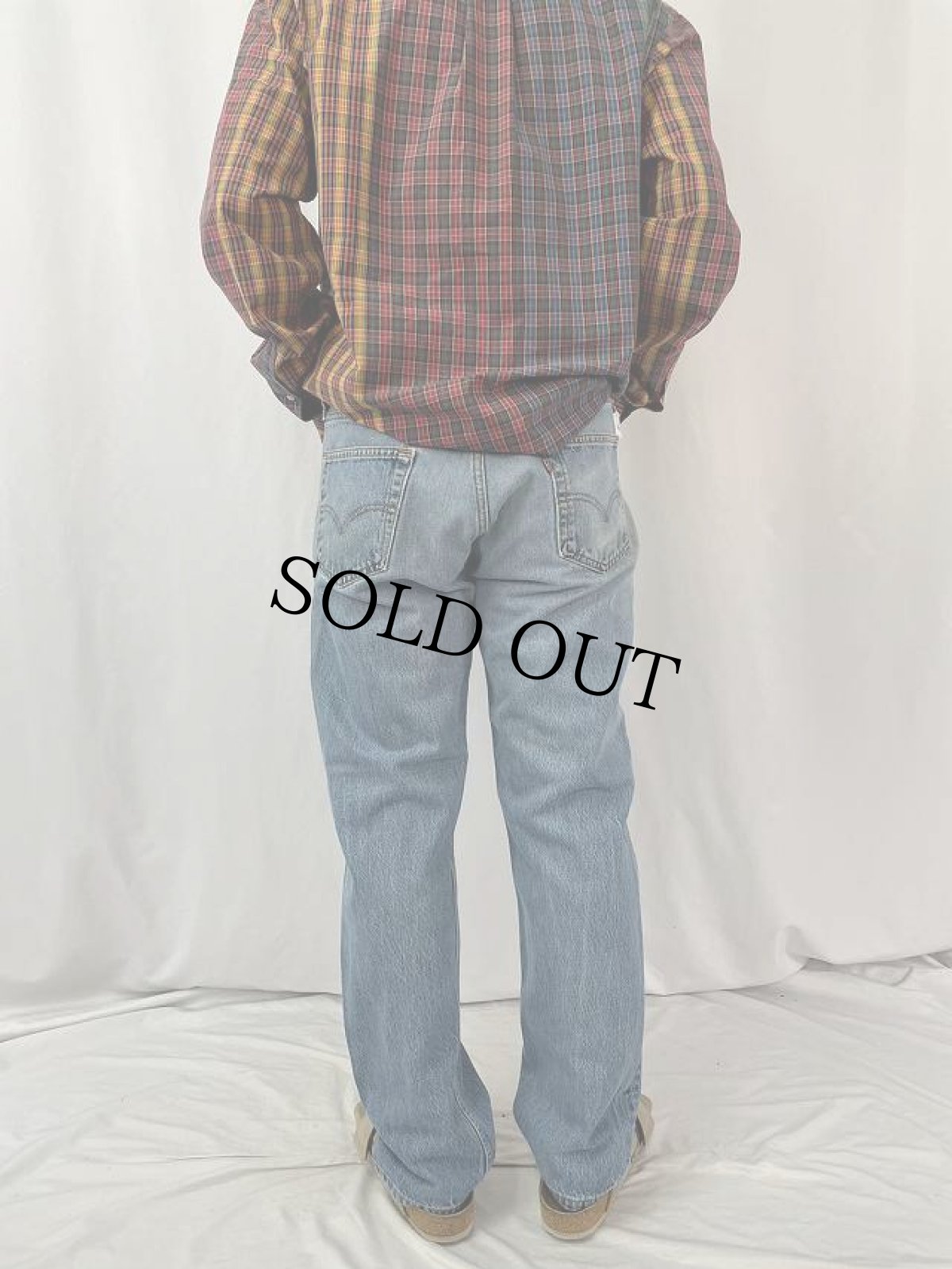 画像4: 90's Levi's 501 USA製 デニムパンツ W35 (4)