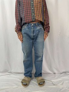 画像2: 90's Levi's 501 USA製 デニムパンツ W33 (2)