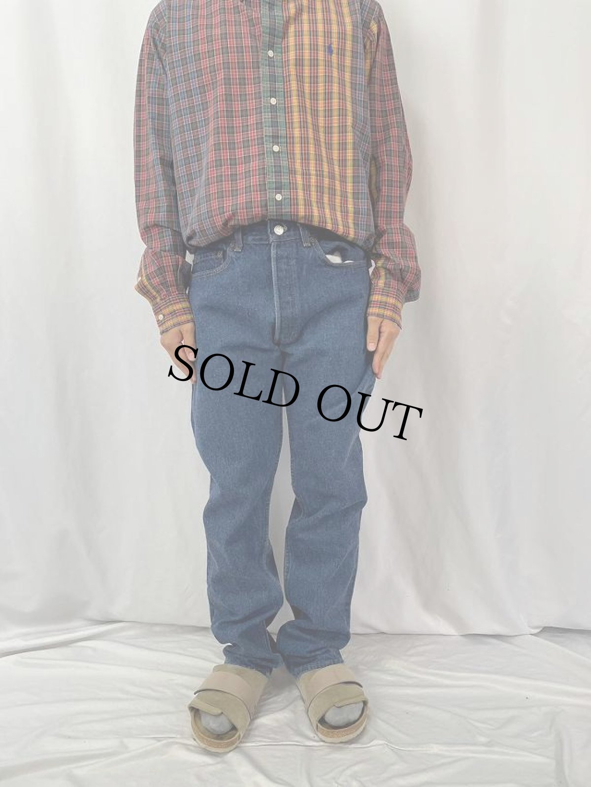 画像2: 80's Levi's 501 USA製 デニムパンツ W32 (2)