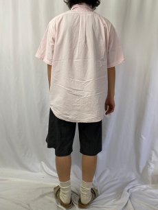 画像4: Ralph Lauren "CLASSIC FIT" ボタンダウン シアサッカーストライプ柄シャツ XL (4)