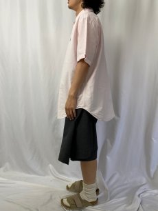 画像3: Ralph Lauren "CLASSIC FIT" ボタンダウン シアサッカーストライプ柄シャツ XL (3)