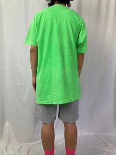 画像4: 90's USA製 "CRACK KILLS" キャラクターパロディプリントTシャツ ONE (4)