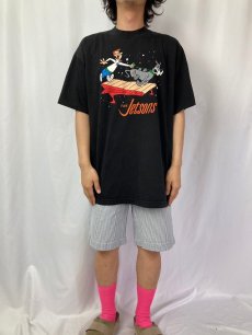画像2: 90's THE JETSONS USA製 キャラクタープリントTシャツ BLACK XL (2)