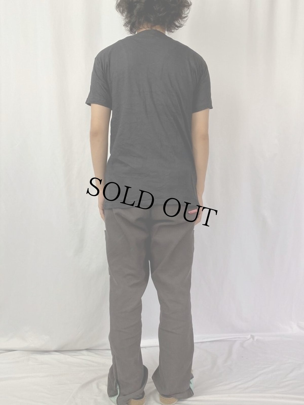 画像4: 80's EYE CON "パキ綿" 企業プリントTシャツ M (4)