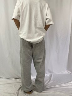 画像4: 2000's Champion REVERSE WEAVE "M BASEBALL" プリントスウェットパンツ L (4)