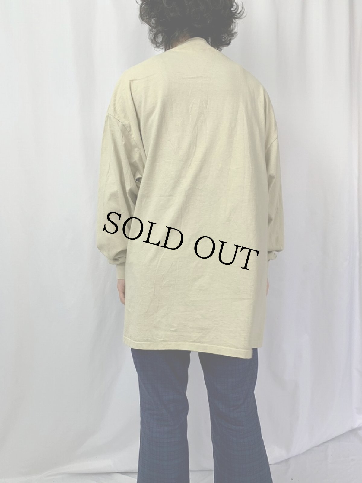 画像4: 90's L.L.Bean USA製 プリントロンT XXL (4)