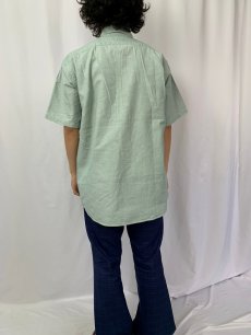 画像4: 70〜80's CHEMISE LACOSTE FRANCE製 コットンボタンダウンシャツ SIZE39 (4)