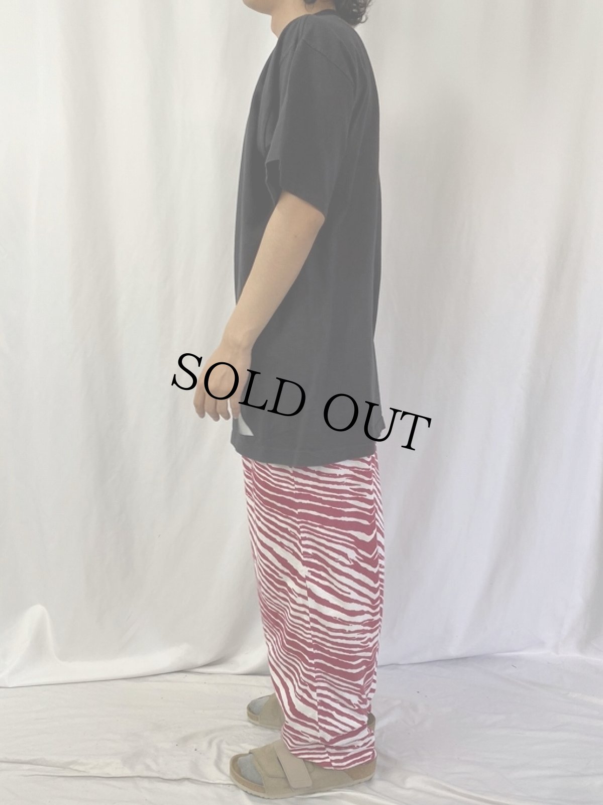 画像4: 90's USA製 "CREATURE SHOCK" シューティングゲームプリントTシャツ BLACK XL (4)