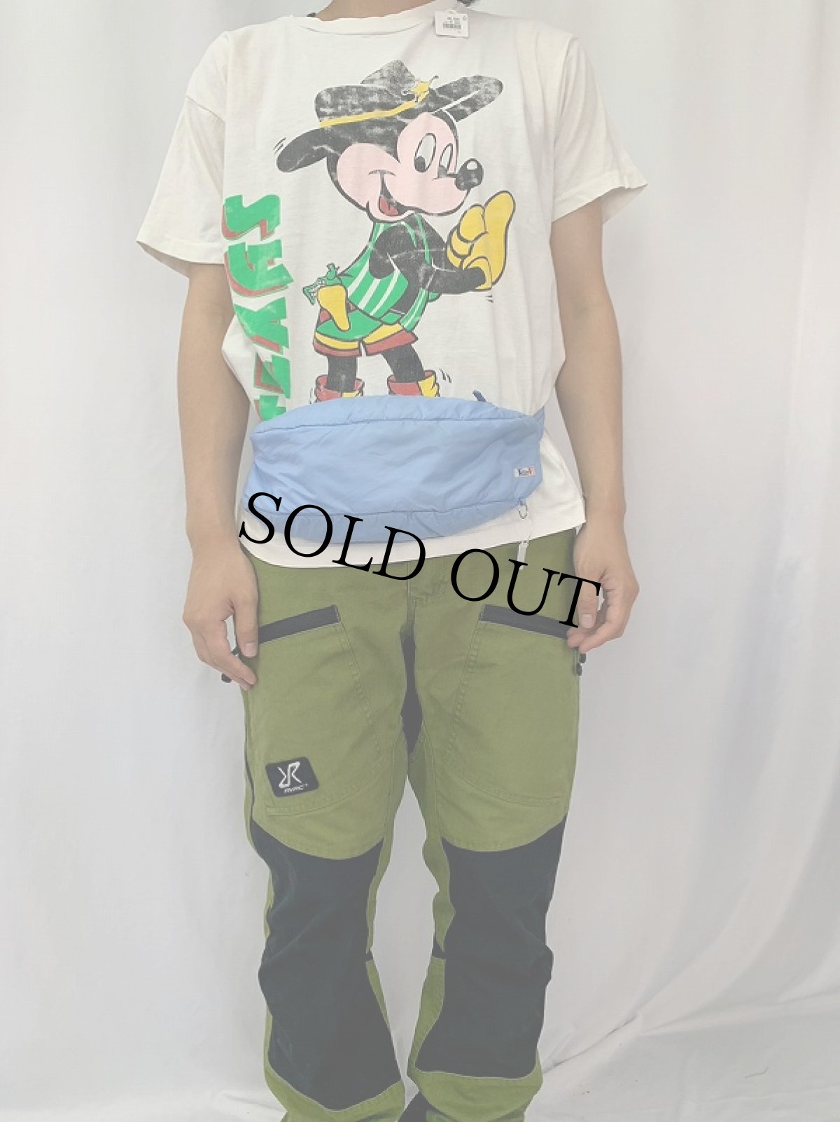 画像2: EURO VdeV FRANCE製 ナイロンショルダーバッグ (2)