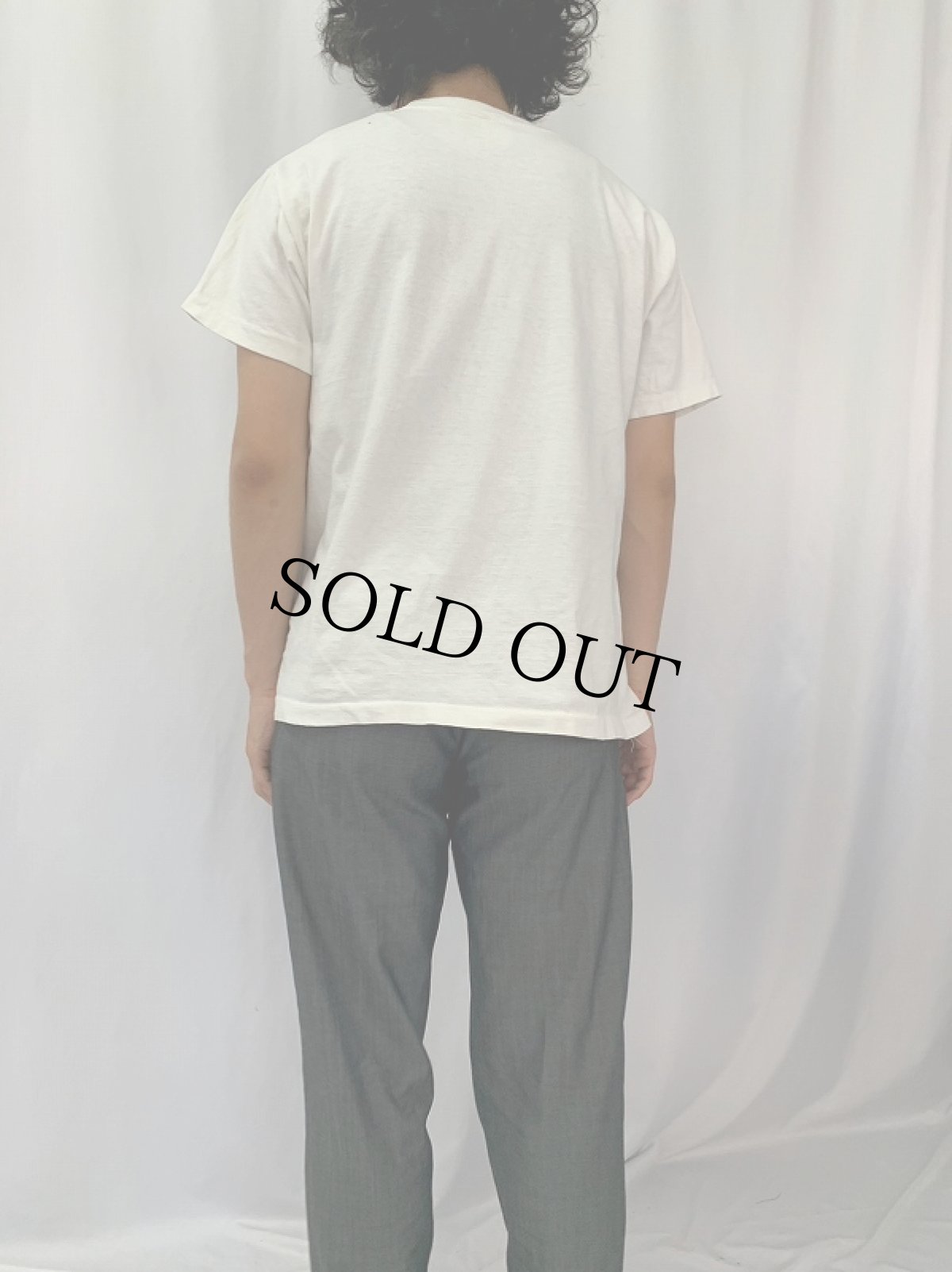 画像4: 90's ブート MICKEY MOUSE "TEXAS" キャラクタープリントTシャツ (4)