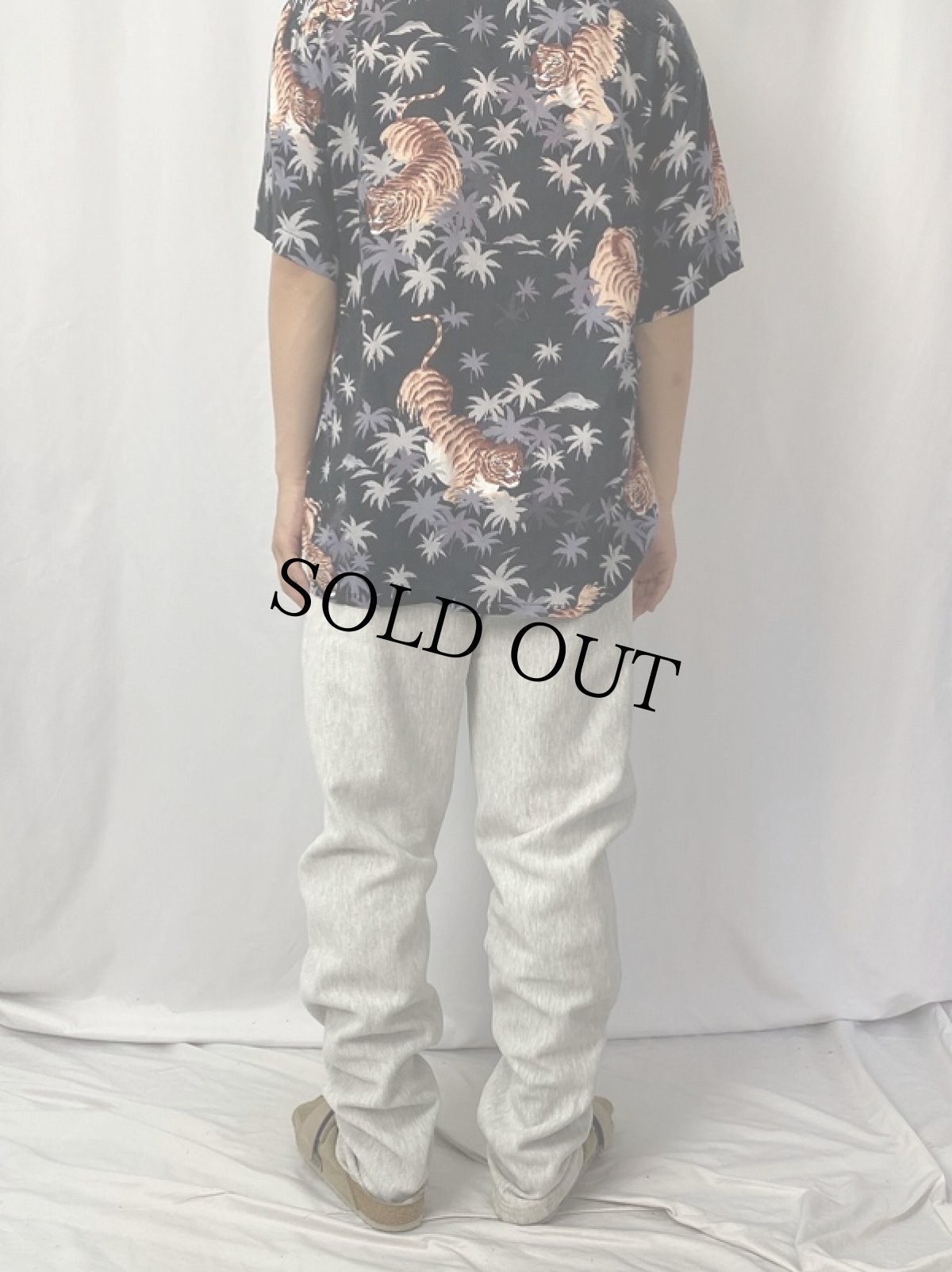 画像6: 90's Champiom REVERSE WEAVE USA製 "CORNELL" プリントスウェットパンツ M (6)