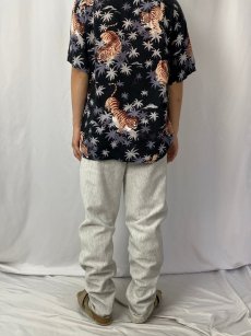 画像6: 90's Champiom REVERSE WEAVE USA製 "CORNELL" プリントスウェットパンツ M (6)