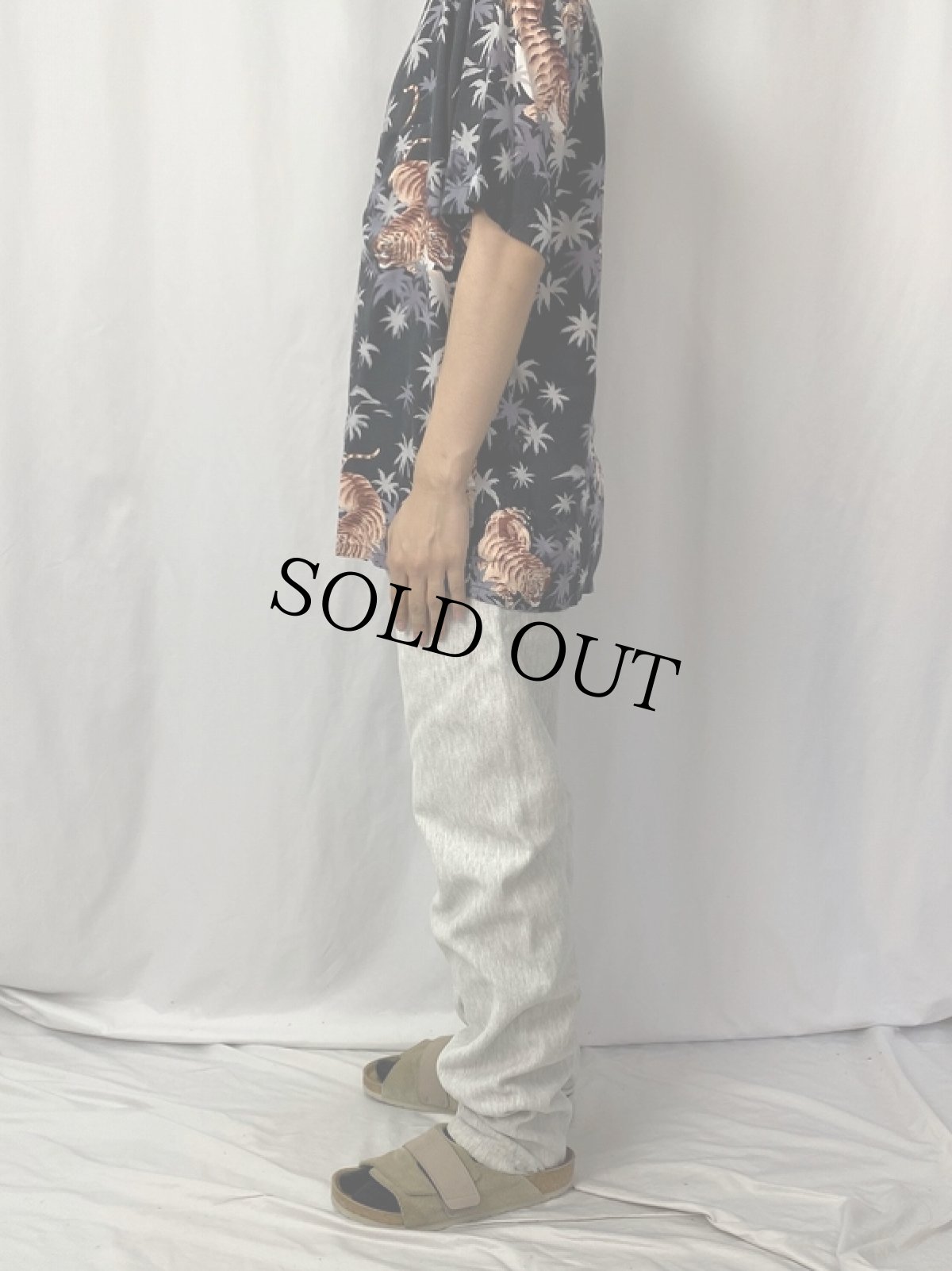 画像5: 90's Champiom REVERSE WEAVE USA製 "CORNELL" プリントスウェットパンツ M (5)