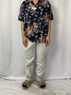 画像4: 90's Champiom REVERSE WEAVE USA製 "CORNELL" プリントスウェットパンツ M (4)