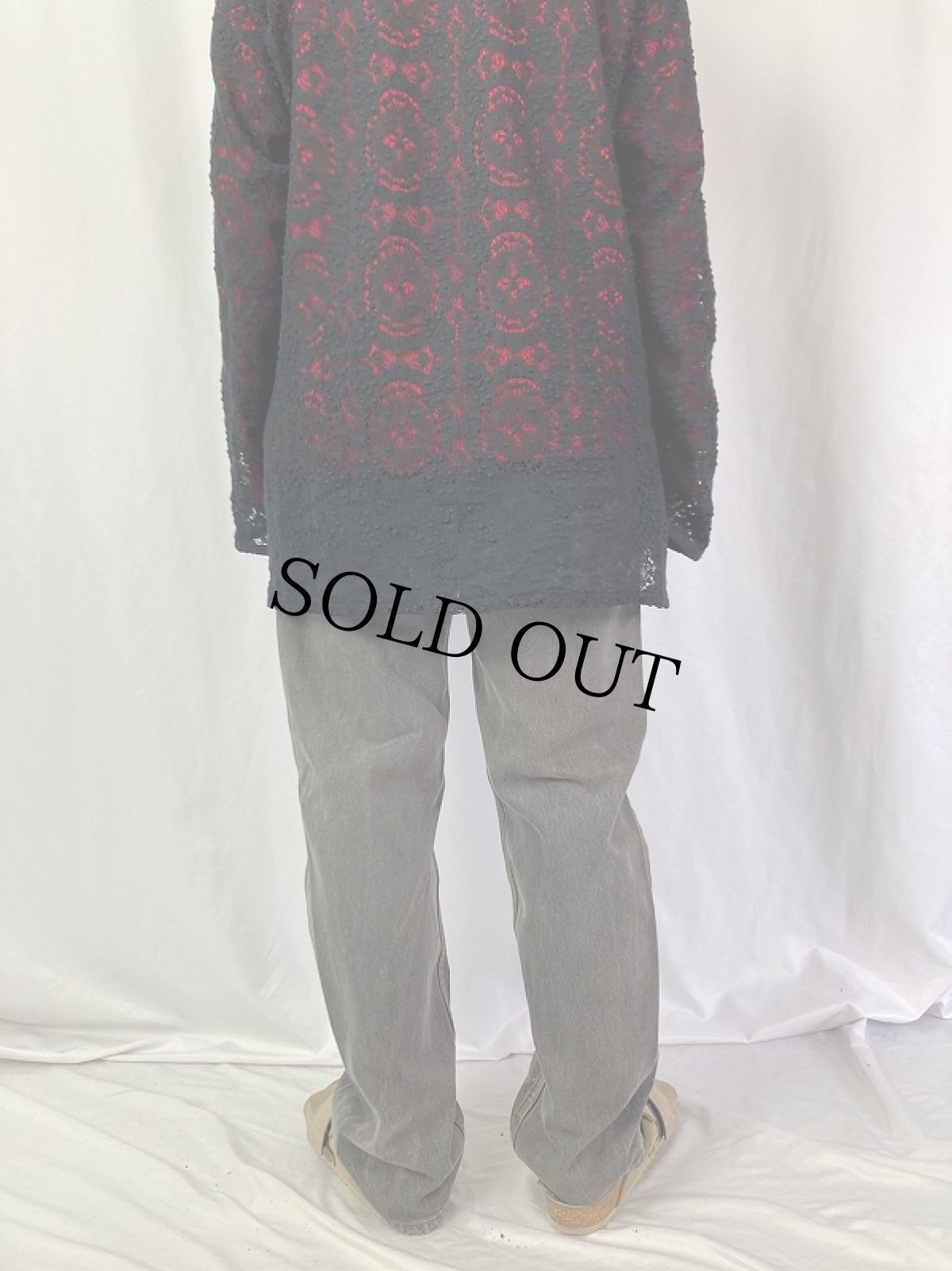 画像4: 90's Levi's 501 USA製 ブラックデニムパンツ W36 (4)