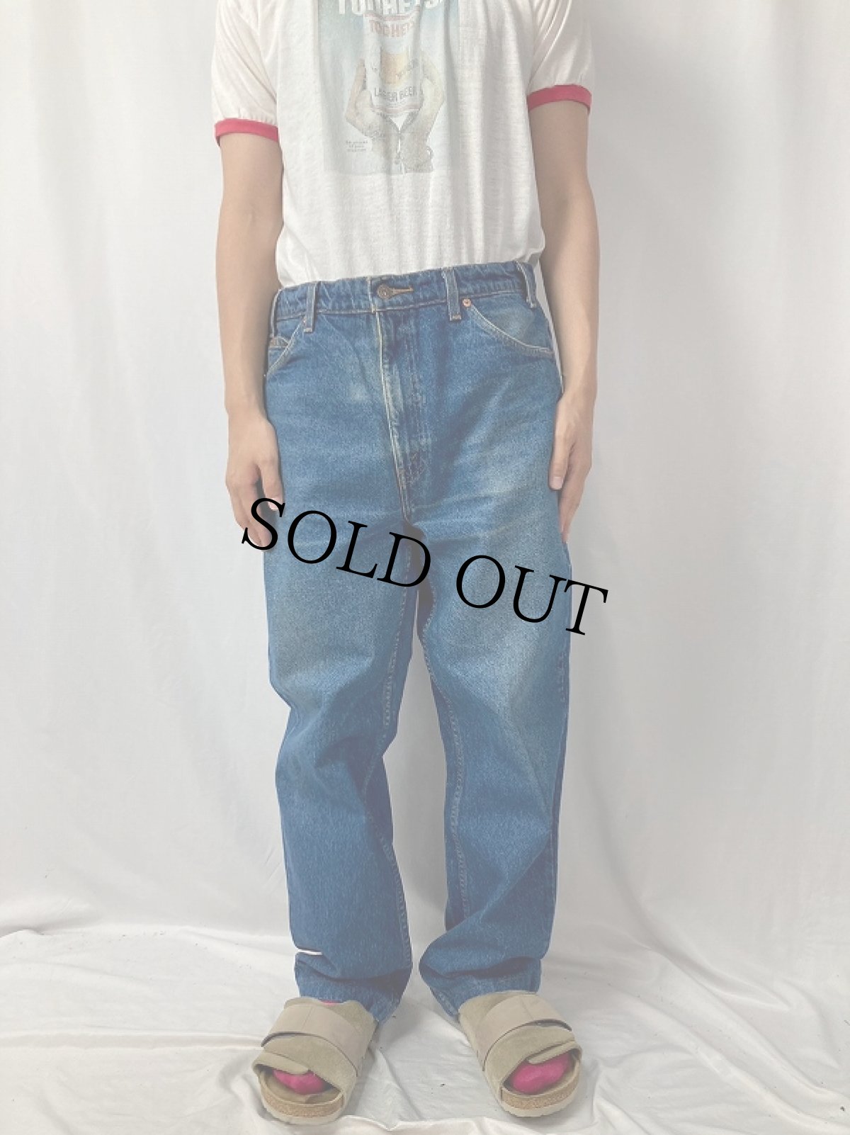 画像2: 90's〜 Levi's 505 オレンジタブ デニムパンツ W36 (2)