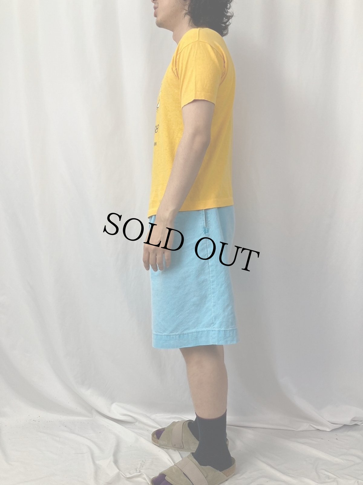 画像3: 70's Champion バータグ USA製 "WASHINGTIN 27 Huskies" プリントTシャツ L (3)